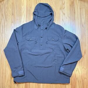 Ball And Buck Men’s XL Sport Anorak Jacket Gray USA Made Lightweight Hunting